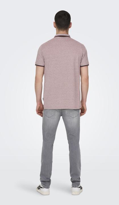 Actual product image Only & Sons Onsfletcher Life Slim Ss Polo Noos (XS)