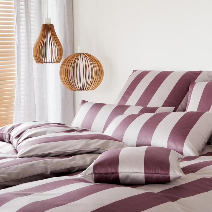 Produktbild Elegante Night Stripe (Bettwäsche Set, 135x200 cm + 80x80 cm)