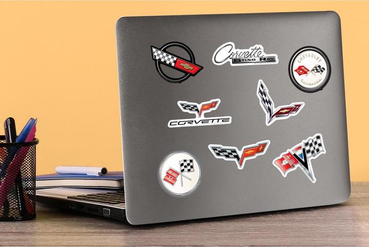 Image du produit Chevrolet - Autocollants CORVETTE DELUXE