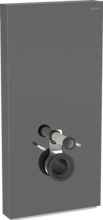 Actual product image Geberit Monolith sanitary module for wall-mounted toilet, 101cm, water connection on side, with conn