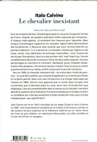 Image du produit Le chevalier inexistant (Français, Calvino Italo, 2018)