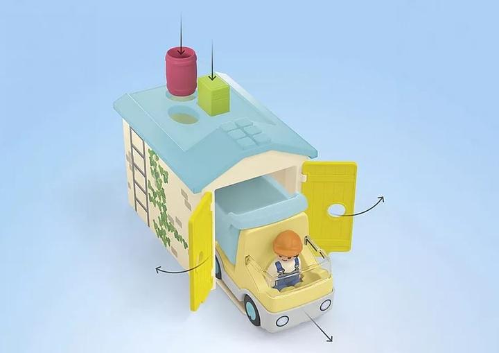 Actual product image Playmobil Lorry with sorting garage (71686, Playmobil Junior)