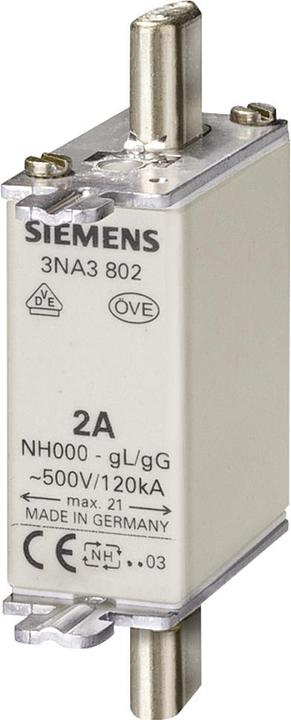 Produktbild Siemens NH-Sicherung Sicherungsgrösse (NH-DIN Sicherung, 16 A)