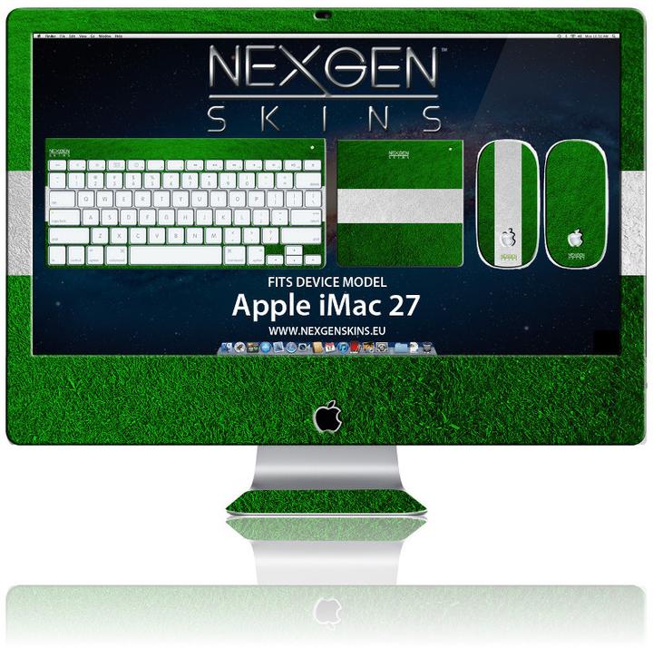 Immagine prodotto Skins iMac 27 3D Case Skin Pack (On the Field 3D)