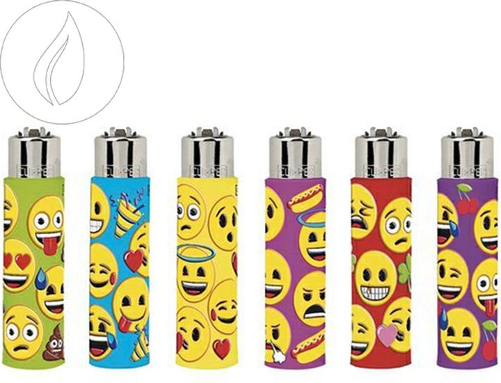 Produktbild Clipper Cover Silikon Smiley Handgenäht assort