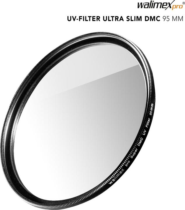 Walimex UV filter Slim Super DMC 95mm (95 mm, UV filter, 95 mm)