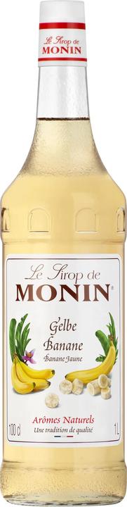 Image du produit Monin Sirop de banane jaune 0% vol. 1l