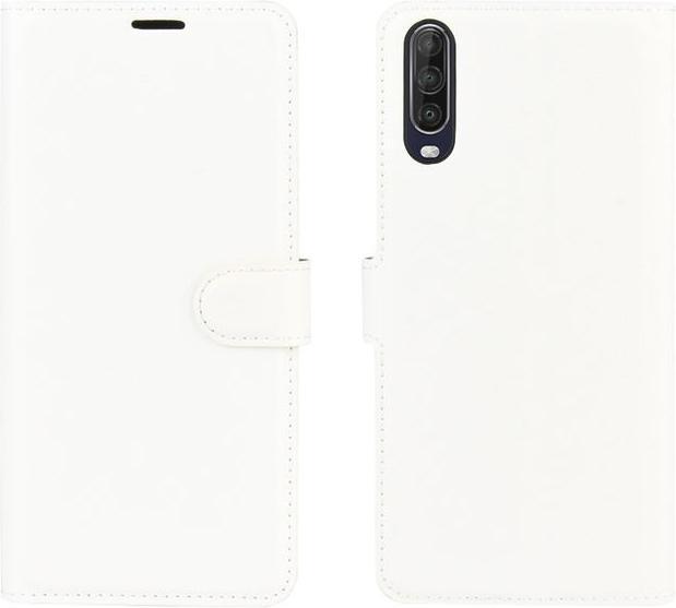 Actual product image MU Classic Litchi Leather Bookcover Series (Wiko View 4 Lite, Wiko View 4)