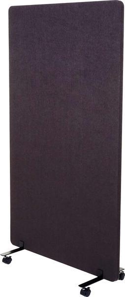 Image du produit Mendler Cloison acoustique, écran de bureau Cloison de séparation, double paroi enroulable Tissu/textile -