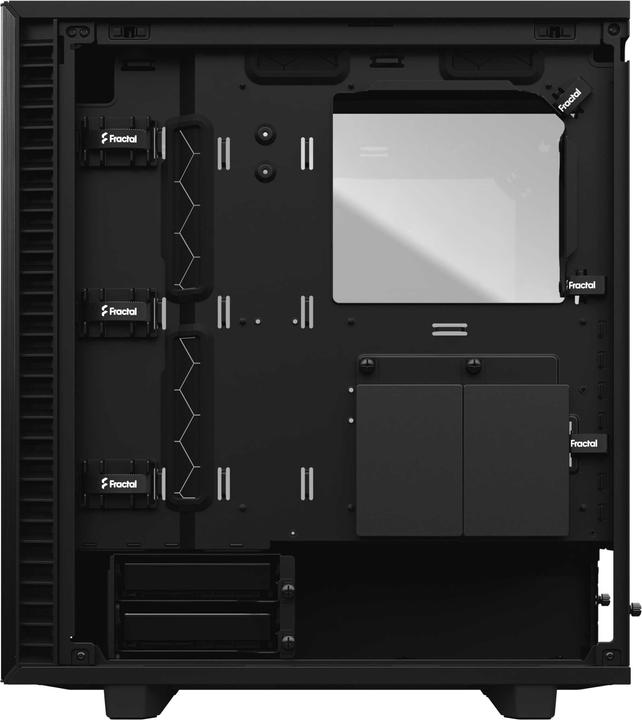 Actual product image Fractal Define 7 Compact Black TG Dark (ATX, mATX, Mini-ITX)