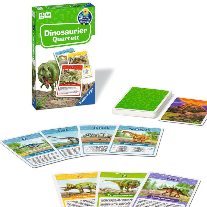 Image du produit Ravensburger Pourquoi? Pourquoi? Pourquoi? Quatuor de dinosaures (Allemand)