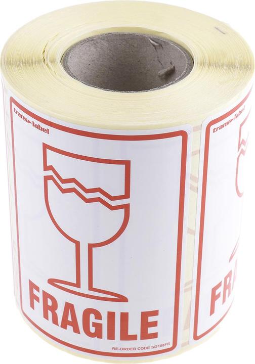 Actual product image Rs Pro Parcel label