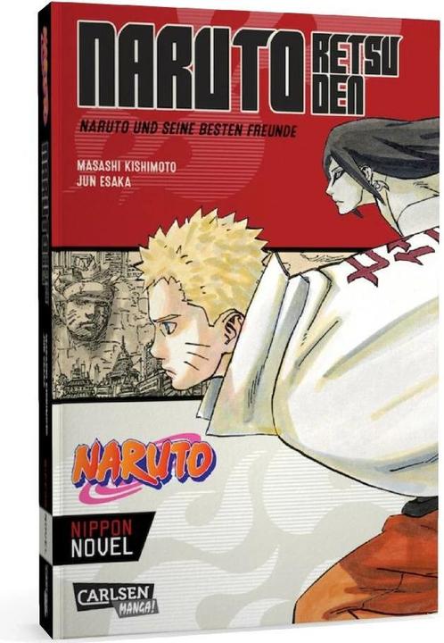 Immagine prodotto Naruto Retsuden: Naruto und seine besten Freunde (Nippon Novel) (Tedesco, Jun Esaka, Miyuki Tsuji, Masashi Kishimoto, 2023)
