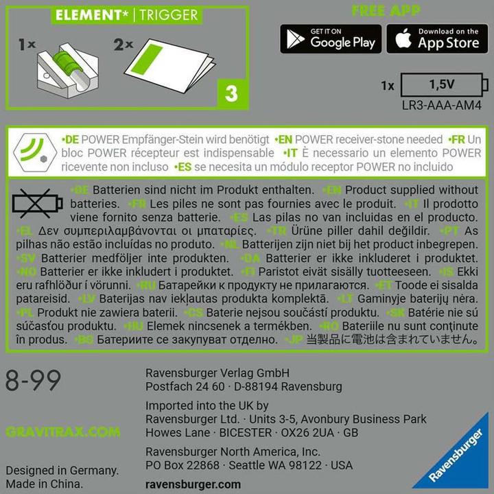Image du produit Ravensburger GraviTrax Power Element Trigger