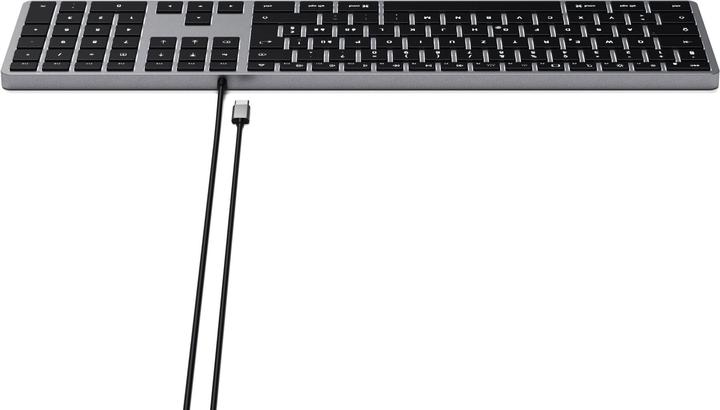 Produktbild Satechi Slim W3 USB-C Wired Keyboard-CH (Swiss) (CH, Kabelgebunden)