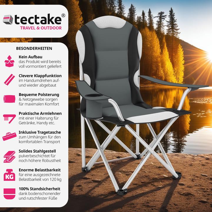 Produktbild tectake Campingstuhl