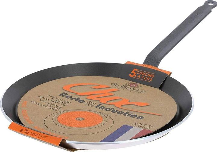 Produktbild de Buyer Choc Resto Induction Crepes Pfanne Antihaft (26 cm, Crêpe Pfanne, Aluminium)