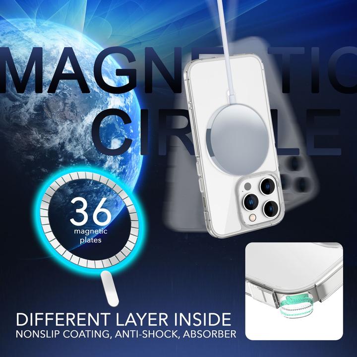 Produktbild Nalia Klare Transparente Silikon Hülle (Apple iPhone 14 Pro)