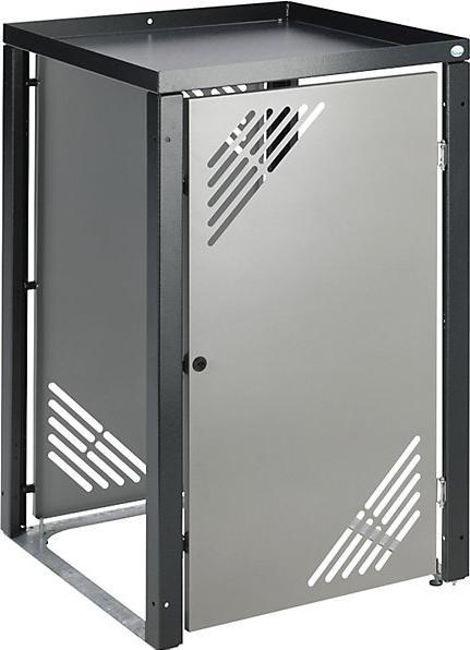 Image du produit VAR Armoire à poubelle avec couvercle pour plantes, verrouillable, élément (240 l)