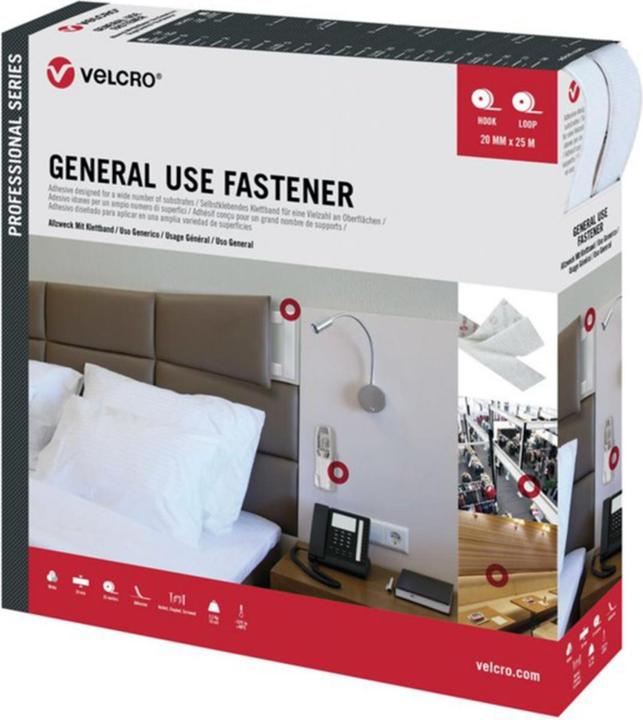Actual product image Velcro brand Professional brand cable tie (20 mm)
