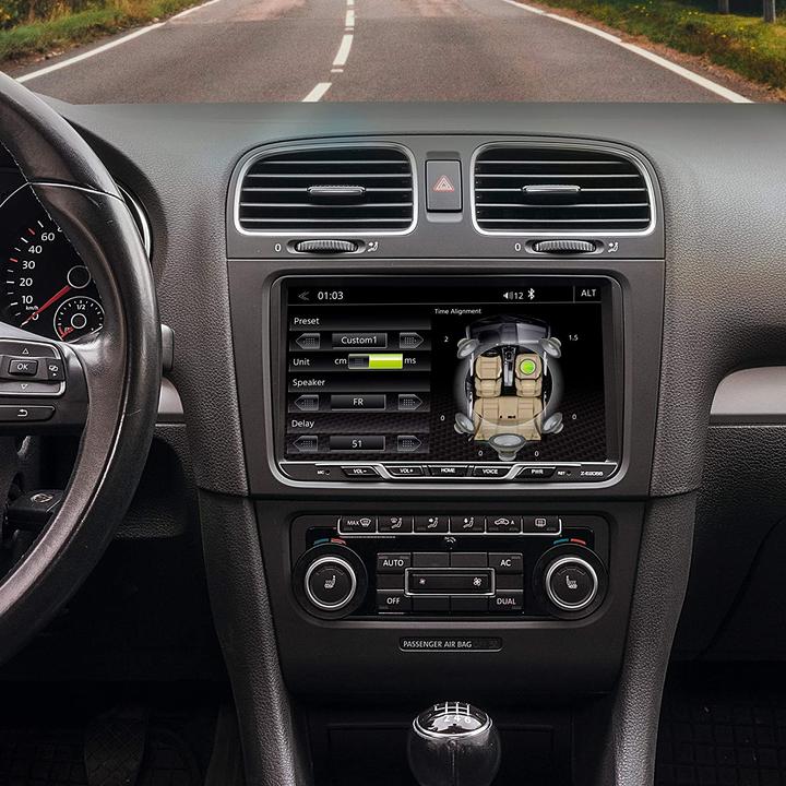 Actual product image Zenec Car radio for VW, Seat, Skoda