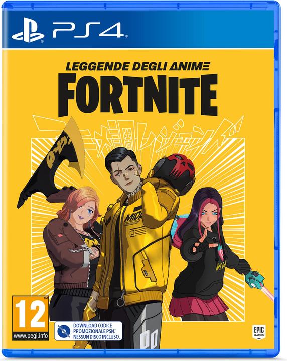 Produktbild 2K Games Fortnite Leggende degli Anime (PS4)