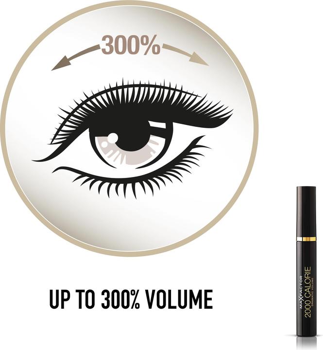 Image du produit Max Factor MASCARA 2000 CALORIE BLACK 9 ml (Noir)