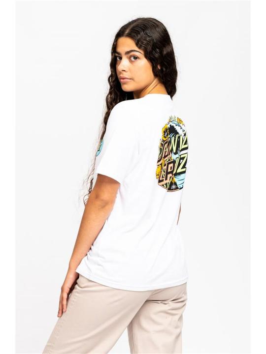 Actual product image Santa Cruz Wave Dot Splice T-Shirt (M)