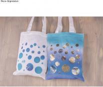 Actual product image Rayher Cotton bag, plain, white, 1 piece