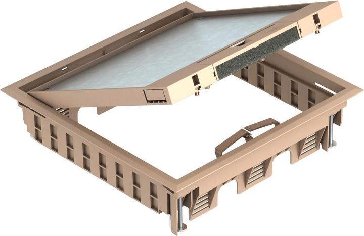 Image du produit OBO Bettermann OBO GES9-3B U 1019 Insert d'appareillage pour montage universel gris-beige (Divers)