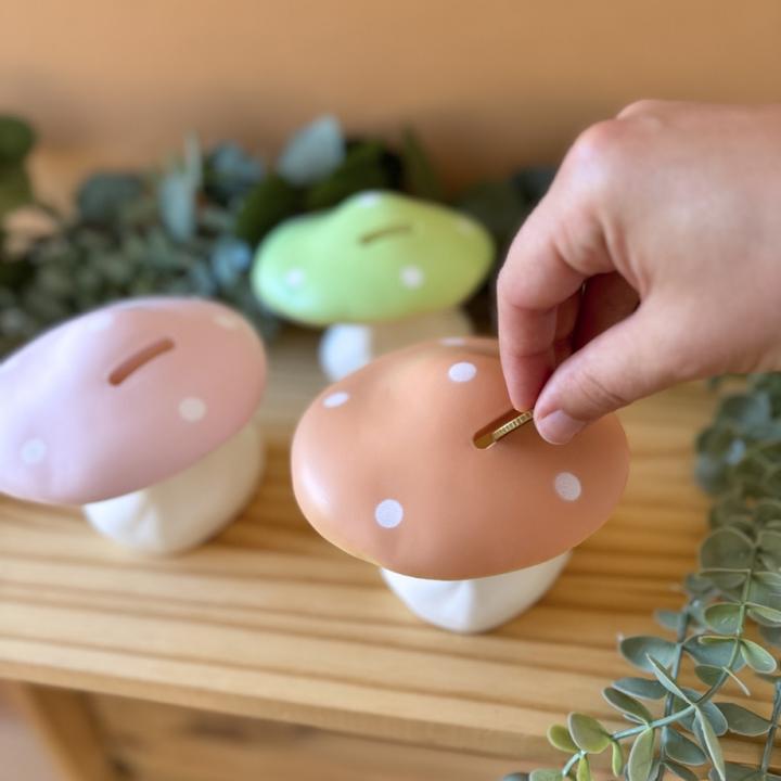 Produktbild Magni Heico - Saving Bank - Mushroom Almond - 11 cm