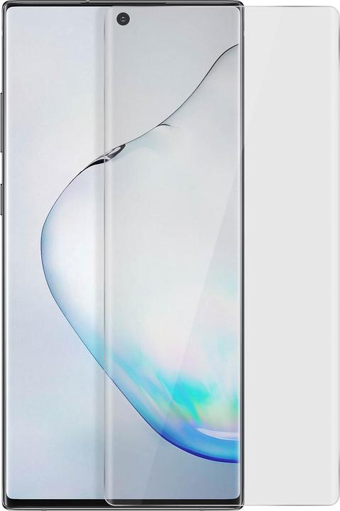 Actual product image Avizar Glass with liquid glue and UV light (1 Piece, Samsung Galaxy Note 10 Plus)