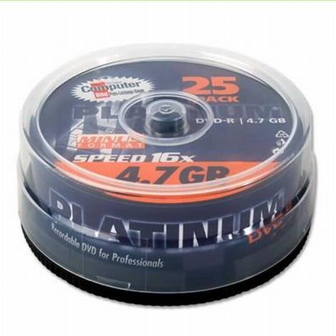 Produktbild Verbatim DVD-R, 16x, 4.7GB, 25er Spindel (25 x)