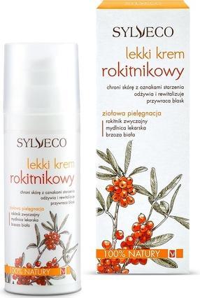 Actual product image Sylveco Light Buckthorn Cream For Daily Care Buckthorn & Birch White & Soap 50Ml (50 ml, Day cream)