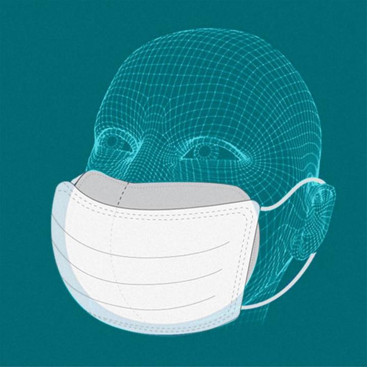 Image du produit Hermex Filtre PM2.5 avec charbon actif pour masque facial Masques à poussière 100 pièces (100 x)