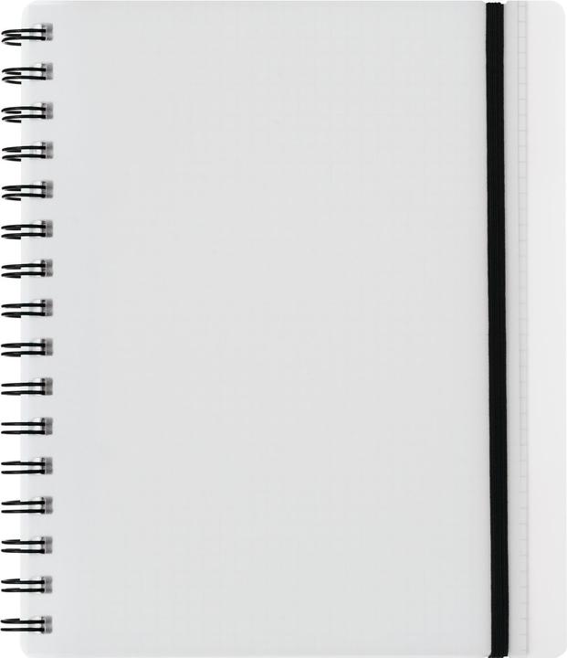 Actual product image Kolma Notebook Easy A5 chequered colourless (A5, Checked, Hardcover)