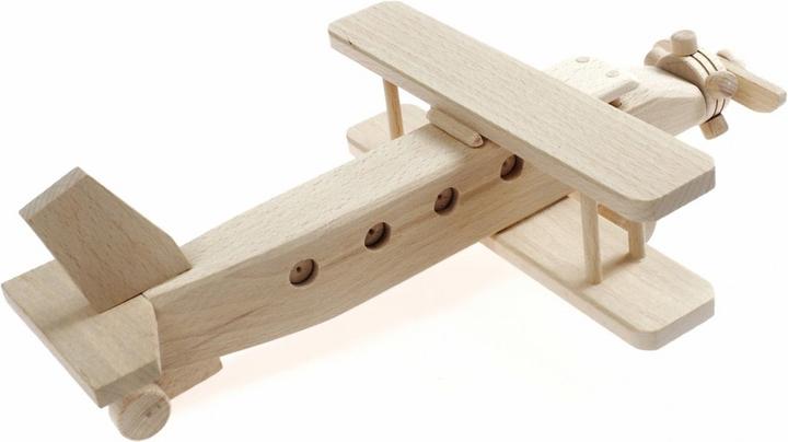 Image du produit Holzecke Avion biplan en bois