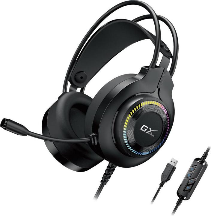 Image du produit Genius HS-GX580U Casque de jeu Noir