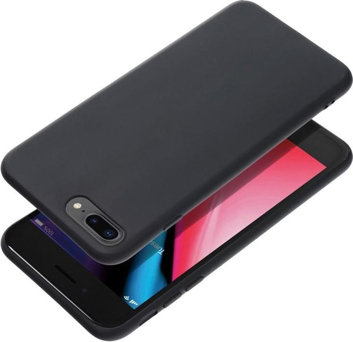 Produktbild OEM Back panel cover MATT case for IPHONE 7 Plus / 8 Plus black (Apple iPhone 7 Plus)