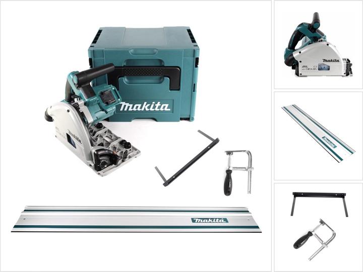 Makita DSP 600 ZJ Sega circ. ad immersione a batteria 36V (2x 18V) in valigetta Makpac - senza