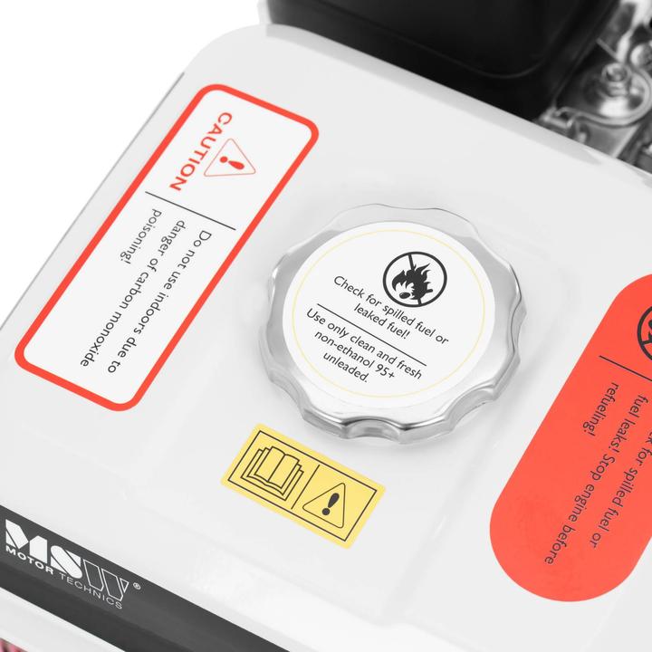 Produktbild MSW 4-Takt-Motor Benzinmotor Kartmotor Standmotor Stationärmotor 6,5 PS / 11,2 Nm (4200 W, 3.60 l)