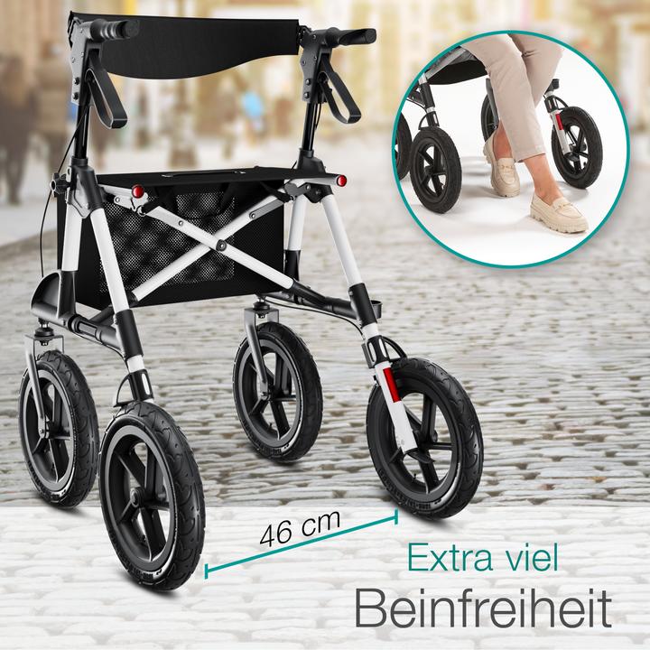 Actual product image Aktivshop Outdoor rollator with pneumatic tyres Comfort