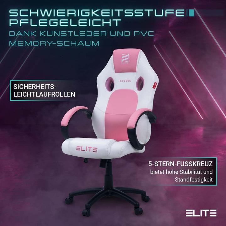 Actual product image Elite MG100 Exodus, White/Pink