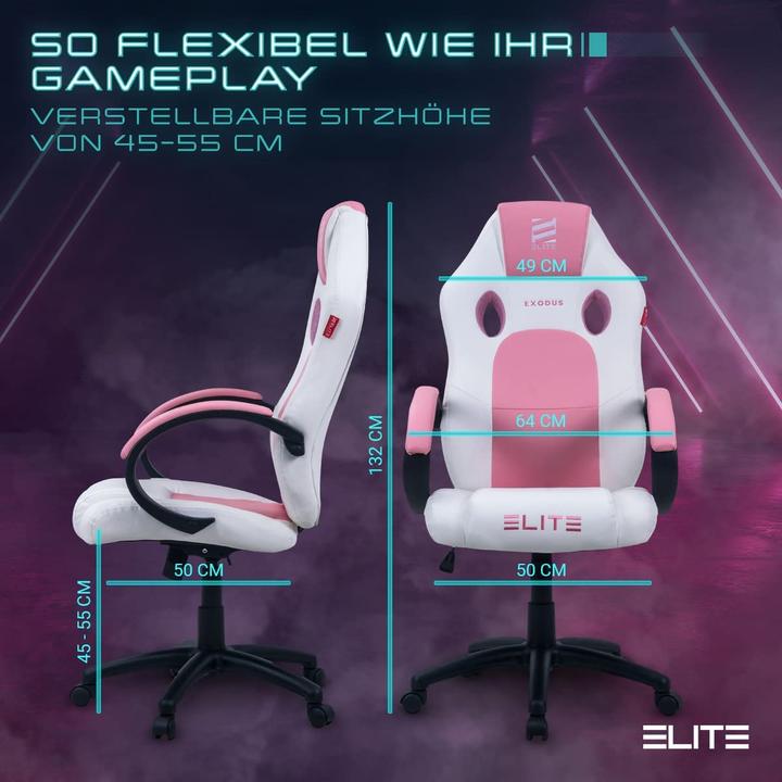 Actual product image Elite MG100 Exodus, White/Pink