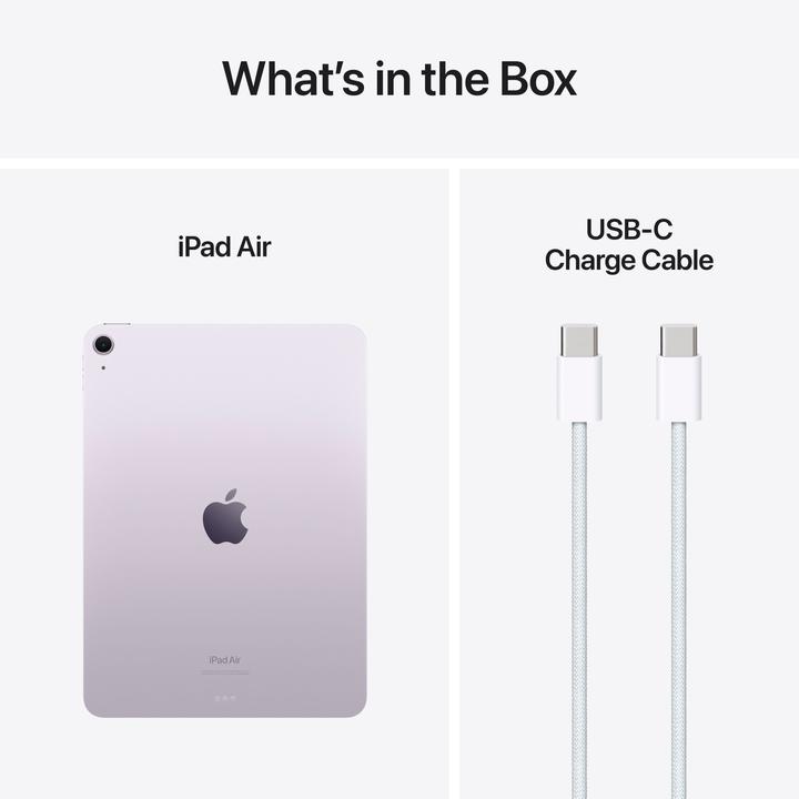 Produktbild Apple iPad Air 11 2024 (M2) (nur WLAN, 11", 256 GB, Purple)