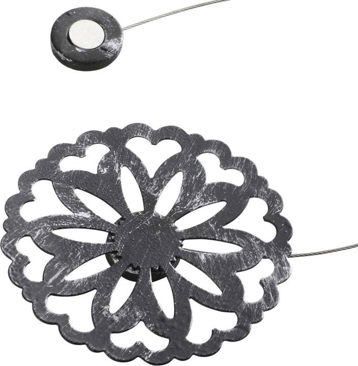 Casativo Curtain holder magnetic flower