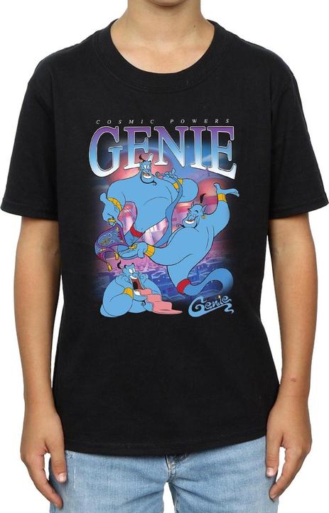 Image du produit Aladdin Garçons - T-shirt en coton Genie Montage (140, 146)
