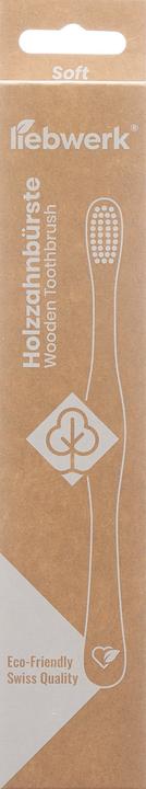 Produktbild Liebwerk Holzzahnbürste Soft Leaf (Weich, 1 x)