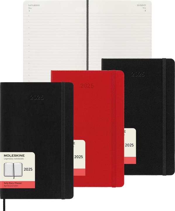 Image du produit Moleskine Agenda d'affaires Daily (13 x 21 cm, Anglais)