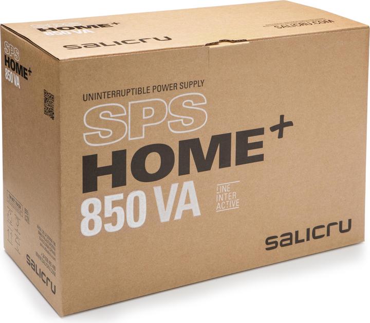 Actual product image Salicru SPS 850 HOME+ (0.65 VA, 360 W, Line-interactive UPS)